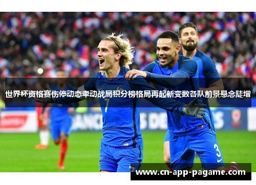 世界杯资格赛伤停动态牵动战局积分榜格局再起新变数各队前景悬念陡增